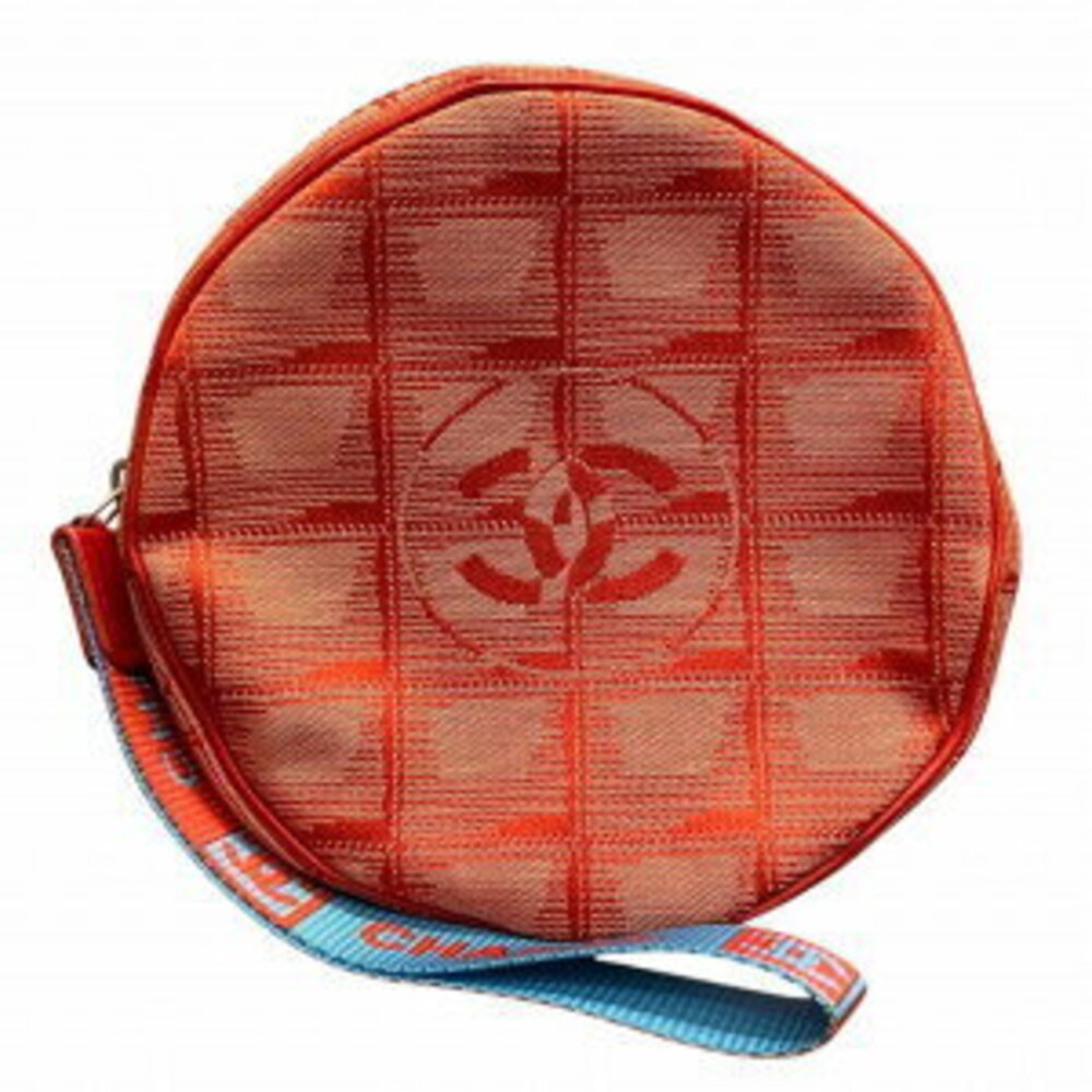 Chanel Travel Round Pouch Bag